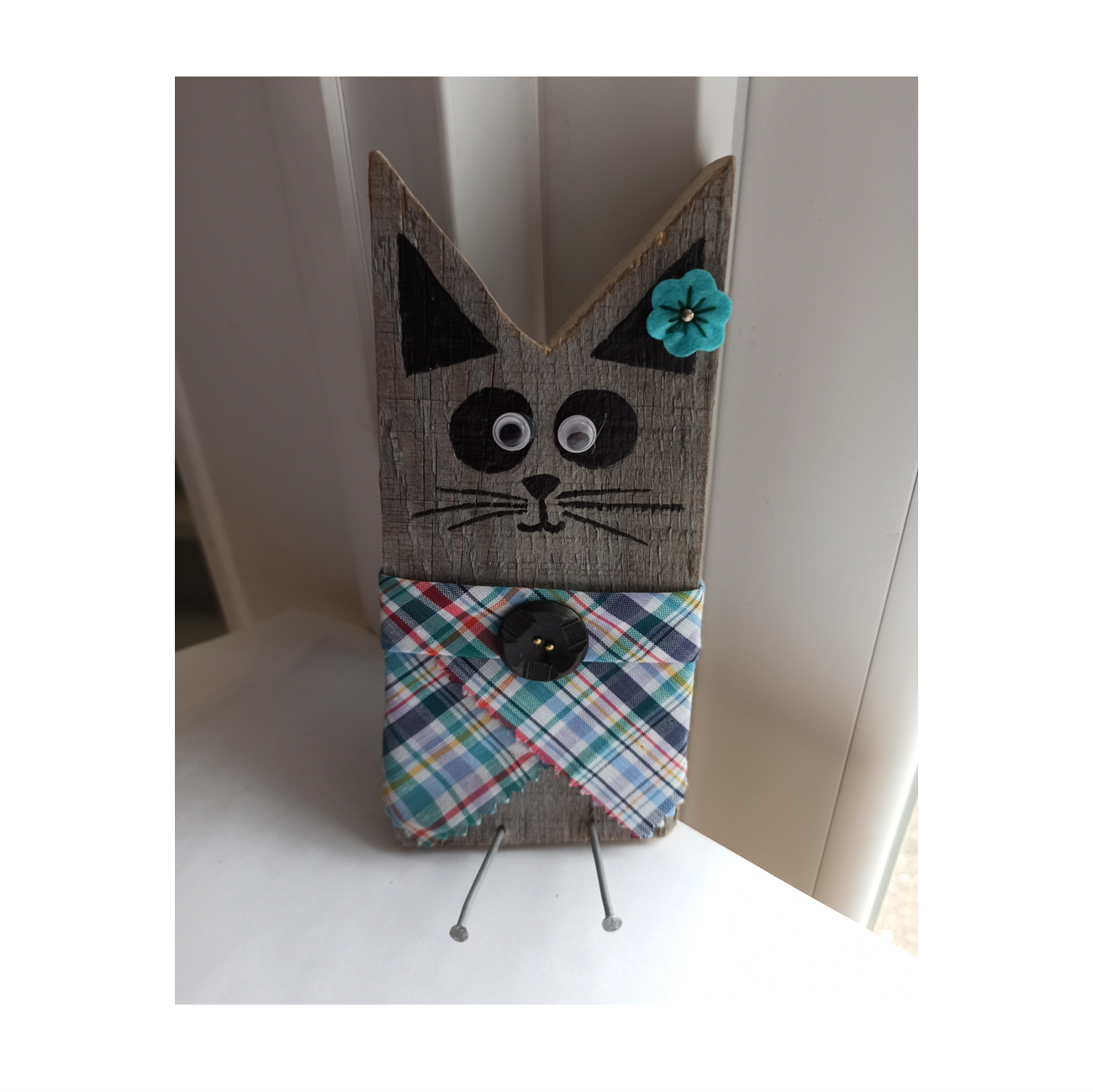Chat en bois